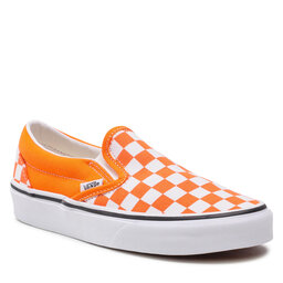 Vans Πάνινα παπούτσια Vans Classic Slip-O VN000XG8AZZ1 (Checkerboard) Orange Tif