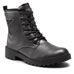 Geox Туристически oбувки Geox J Casey G. G J9420G 0NFEW C0062 D Dk Grey/Black