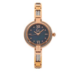 Gc Zegarek Gc Y39002L7 Rose Gold/Silver