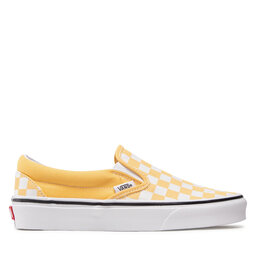 

Кросівки Vans Classic Slip-On VN000XG8AZV1 (Checkerboard) Flax/Trwht, Оранжевий