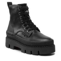 Buffalo Туристически oбувки Buffalo Raven Laceup Hi 1630802 Black