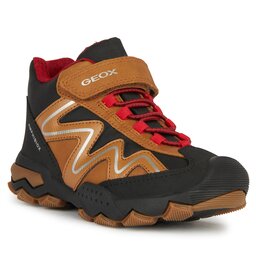 Geox Schneeschuhe Geox J Buller Boy B Abx J369WA 0MEFU C6N7V S Cognac/Red