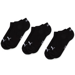 Puma Set 3 parov unisex nizkih nogavic Puma 261080001 Black 200