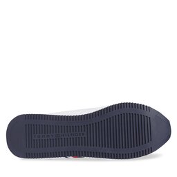 

Снікерcи Tommy Hilfiger Core Lo Runner Pu Lth FM0FM04834 White/Rwb 0K9, Білий