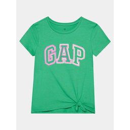 Gap Gap Marškinėliai 886009-04 Žalia Regular Fit