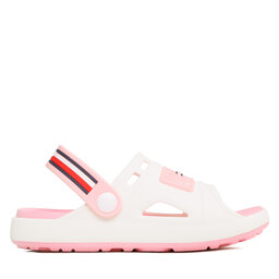 

Шльопанці Tommy Hilfiger Comfy Sandal T1A2-32779-0083 S White/Pink X134, Білий