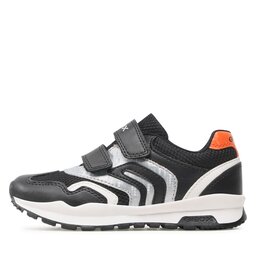 Geox Sneakersy Geox J Pavel J0415A01454C0039 S Black/Silver