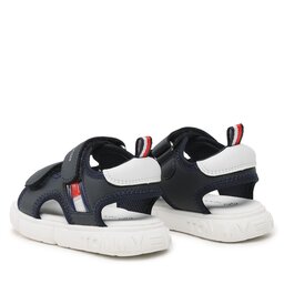 

Босоніжки Tommy Hilfiger Flag Velcro Sandal T1B2-32900-1355 S Blue 800, Cиній