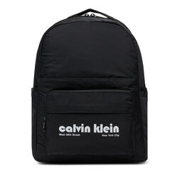 Calvin Klein Jeans Ruksak Calvin Klein Jeans Ckj Graphic Ck Multi Funct Backp LV04G3162G Čierna