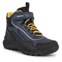 Geox Botas de nieve Geox J Simbyos Boy B Abx J36L0A 0MEFU C0657 S Navy/Yellow
