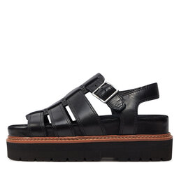 

Босоніжки Clarks Orianna Twist 26176317 Black Leather, Чорний