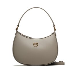 Pinko Handväska Pinko Half Moon Mini AI 23-24 PLTT 101523 A0F1 Beige I68Q