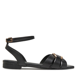 TWINSET Sandály TWINSET Ciabatta 251GCJ04A Černá
