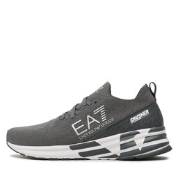 

Снікерcи EA7 Emporio Armani X8X095 XK240 S333 Irogate/White, Сірий