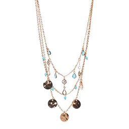 Pieces Collana Pieces Bysa 17135594 Gold Colour 4149433