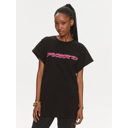 PINKO Pinko Póló 103138 A1P7 Fekete Relaxed Fit