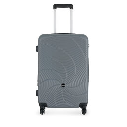 Semi Line Μεσαία Βαλίτσα Semi Line T5924-2 Μαύρο
