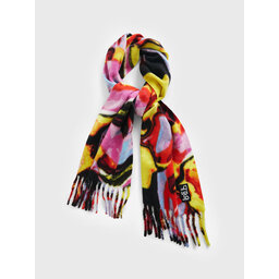 

Шарф Desigual Inca Cork 22WAIA32 Golden Haze 8001, Кольоровий