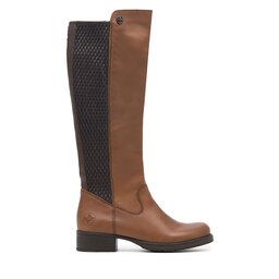 Rieker Kozačky Rieker Z9591-22 Hnědá
