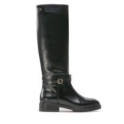 

Чоботи Tommy Hilfiger Leather Belt Longboot FW0FW06758 Black BDS, Чорний