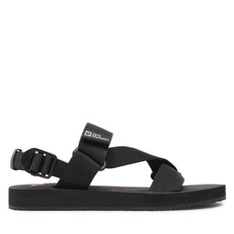 Jack Wolfskin Szandál Jack Wolfskin Urban Entdeckung Belt Sandal W 4056801 Fekete