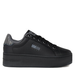 

Снікерcи Tommy Jeans Tjw Flatform Animal Print EN0EN02537 Black BDS, Чорний