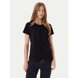 Liu Jo Sport Liu Jo Sport Camiseta TF5166 JS003 Negro Regular Fit
