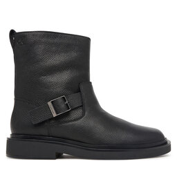 Calvin Klein Stiefel Calvin Klein Sq Rubber Boot Buckle Lth HM0HM02353 Schwarz