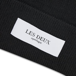 

Шапкa Les Deux Merino Patch LDM710019 Black 100100, Чорний