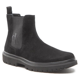 Calvin Klein Jeans Bokacsizma Calvin Klein Jeans Lug Mid Chelsea Boot YM0YM00271BDS Black BDS