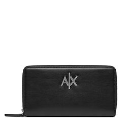 Armani Exchange Duży Portfel Damski Armani Exchange 948068 4R700 00020 Nero