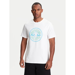 Converse Converse T-Shirt Neon Sign All Star Patch 10027722-A02 Λευκό Regular Fit