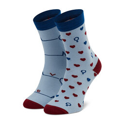 Cup of Sox Șosete Înalte Unisex Cup of Sox Atak Serca Błękitne
