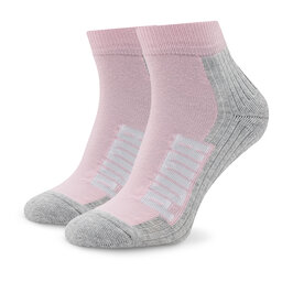 

Набір 2 пар високих жіночих шкарпеток Puma Cushioned Quarter 907950 04 Basic Pink, Сірий