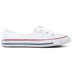 

Кеди Converse Ctas Ballet Lace Slip 566774C White/Garnet/Navy, Білий