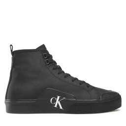 

Кеди Calvin Klein Jeans Skater Vulc Laceup Mid Ny YM0YM00480_1 Black BDS, Чорний