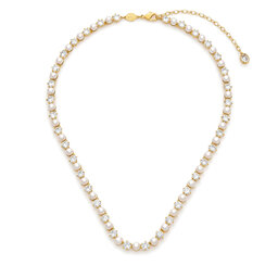 Swarovski Намисто Swarovski Matrix Tennis 5742039 Золотий