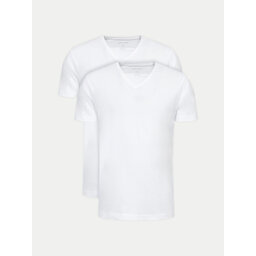 Pierre Cardin Pierre Cardin 2 marškinėlių komplektas 29991.000.9000 Balta Modern Fit