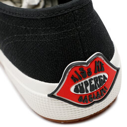 

Кросівки Superga Multicolor Logo 2750 S61235W Black/Red Lips AH4, Чорний