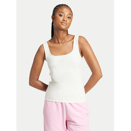 adidas adidas Top All SZN Luxe JJ2337 Bijela Slim Fit