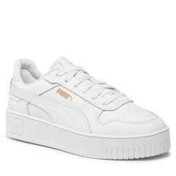 Puma Snīkeri Puma Carina Street Jr 393846 01 Puma White-Puma White-Puma Gold