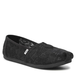 Toms Halbschuhe Toms Alpargata 10016251 Black Geo Lace