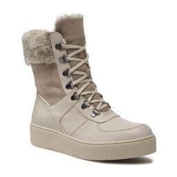 Pollonus Botine Pollonus 5-1455-003 Vanilia Lico/Taupe