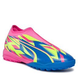 Puma Chaussures Puma Ultra Match LL Energy TT + Mid Jr Lumino 107556 01 Luminous Pink-Ultra Blue-Yellow Alert