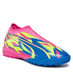 Puma Schuhe Puma Ultra Match LL Energy TT + Mid Jr Lumino 107556 01 Luminous Pink/Ultra Blue/Yellow Alert
