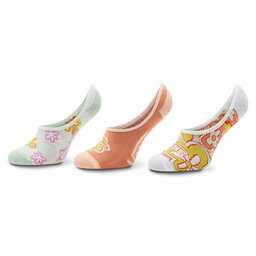 Vans 3er-Set Damen Sneakersocken Vans Psychedelic Floral Cano VN000381BM51 Sun Baked
