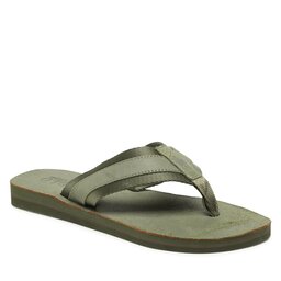 Polo Ralph Lauren Šlepetės per pirštą Polo Ralph Lauren Vintage Bolt 816892951001 Dark Sage