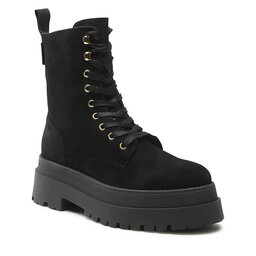 Wojas Schnürstiefeletten Wojas 64072-61 Schwarz