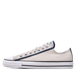 

Кеди Converse Chuck Taylor All Star A06576C Pale Putty/Navy/Blue Slushy, Сірий