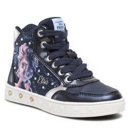 Geox Sneakersy Geox FROZEN J Skylin G. E J268WE 0ANAJ C4256 S Tmavomodrá